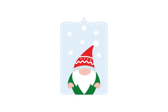 A Crafty Christmas Gnome Tag for Joyful Branding
