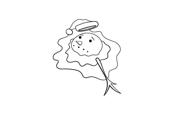 A Designer's Take on the Melting Snowman Embroidery File