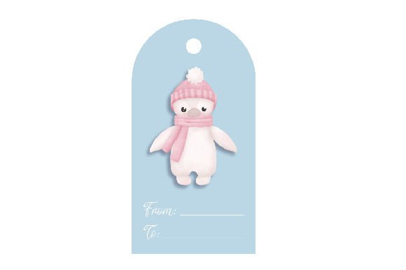 A Kawaii Gift Tag Craft for Christmas Branding