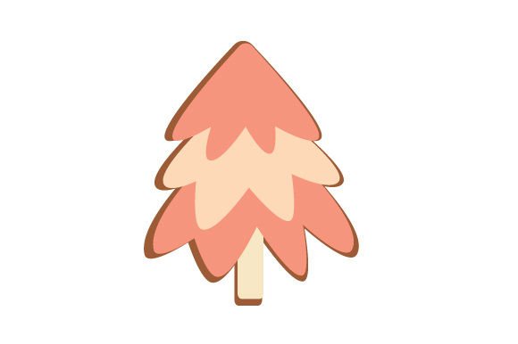 A Modern Designer's Take on Blush Christmas Pine Trees for Crafts