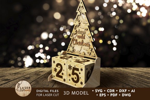 A Practical Review of a Laser Cut Christmas Countdown Calendar
