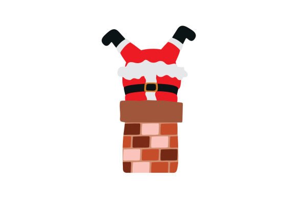Crafting Christmas Magic: Santa Stuck in the Chimney Designs