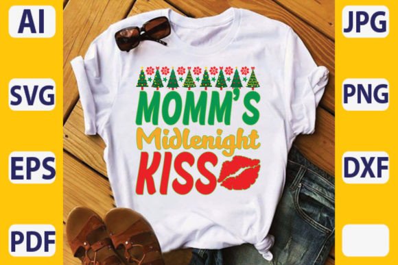Momm's Midnight Kiss Graphics for Print Templates
