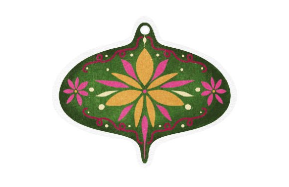 Scandinavian Watercolor Gift Tag Design for Craft & Christmas Products