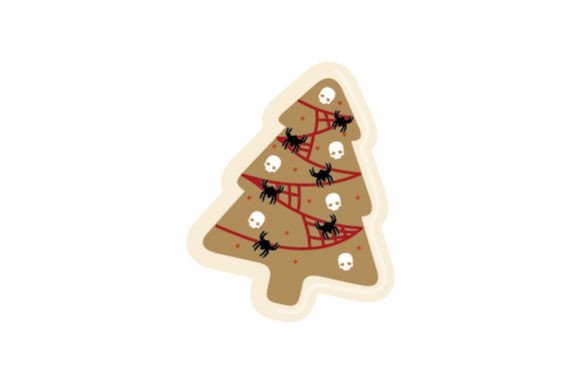 Spooky Christmas Tree Cookie: A Craft Designer's Branding Review