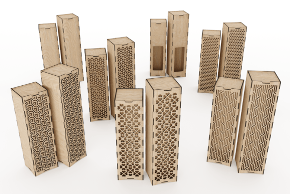 The Wine Box Flip-Up Lid: A Laser-Cut Branding Asset